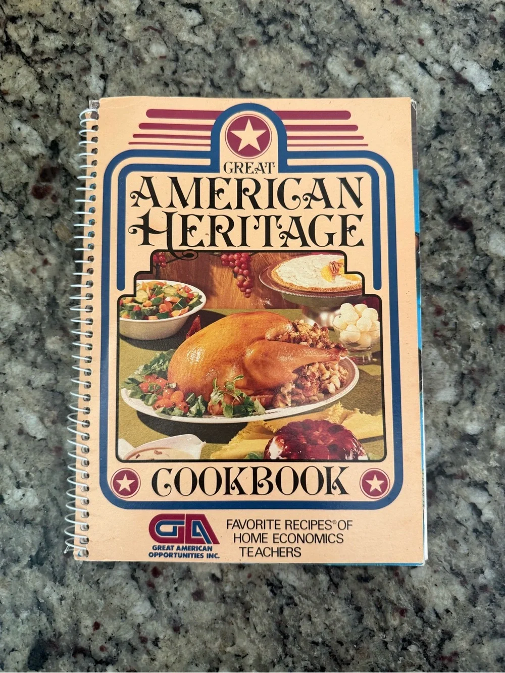 Great American Heritage Cookbook – Spiral-Bound Recipe Book